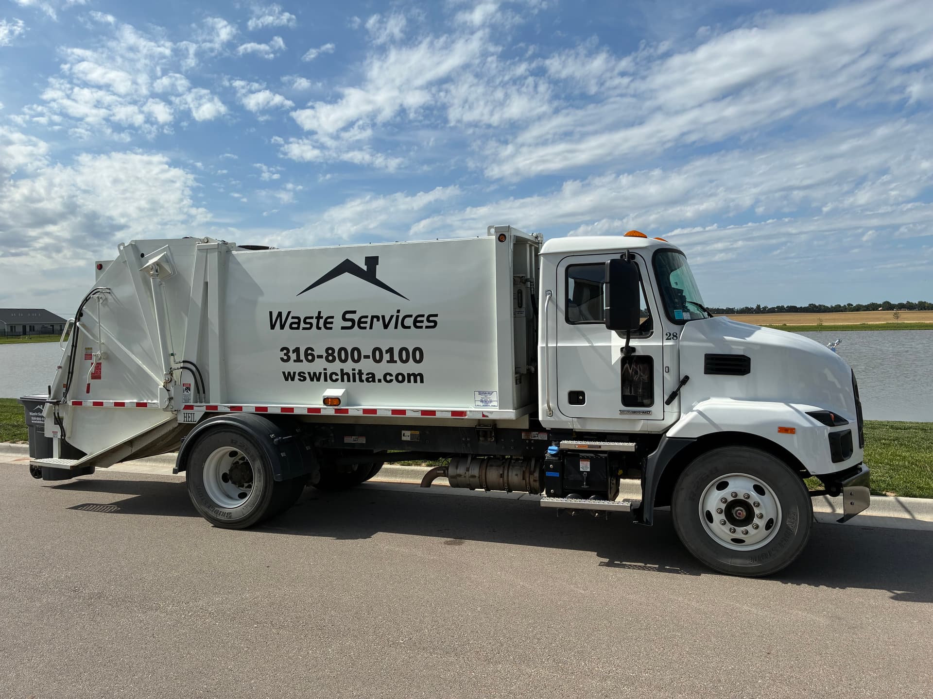 Waste Services of Wichita truck